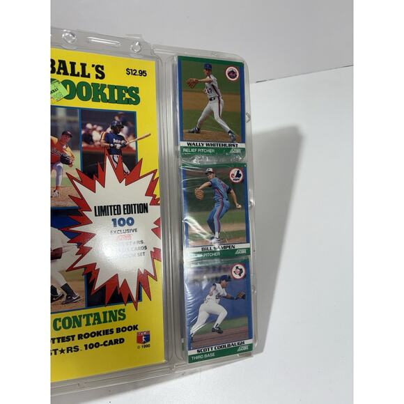 Lot Of 2 1991 Score Baseball Rising Stars Value Pack 100 Cards Sealed MLB Rare - Picture 10 of 10
